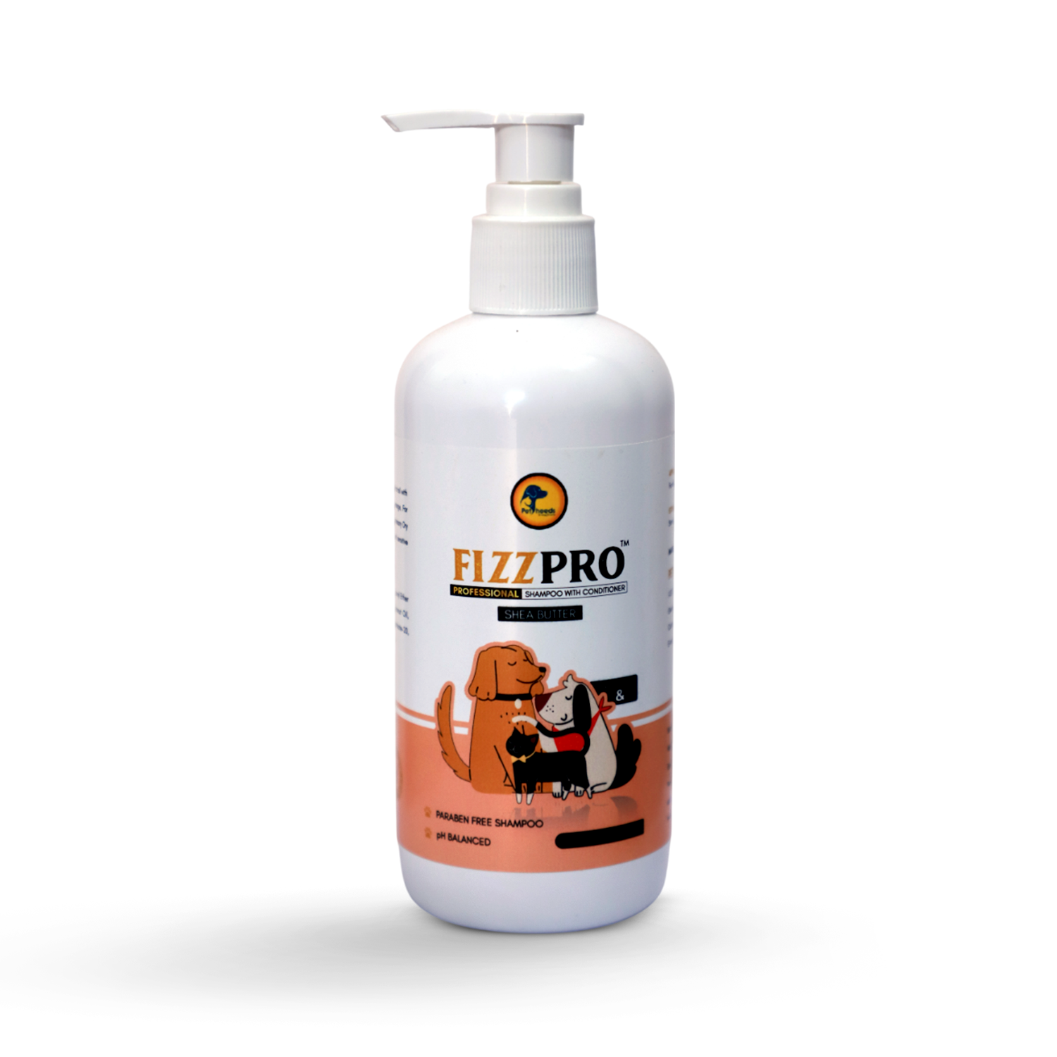 FiZZPRO Shea Butter Dog And Cat Shampoo 300 ML