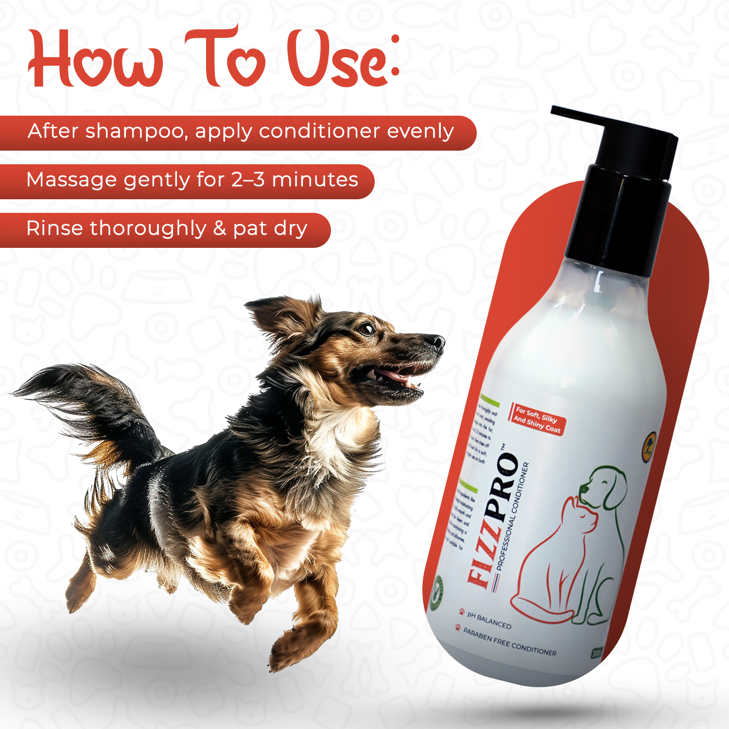 FiZZPRO Conditioner for dog and Cat 300ML - Image 5