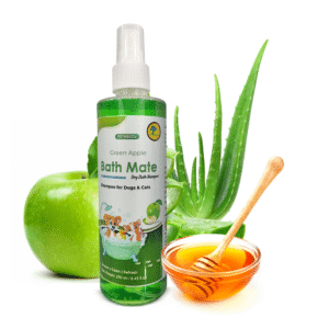 Dry Bath Waterless Green Apple Shampoo for Dog and Cats