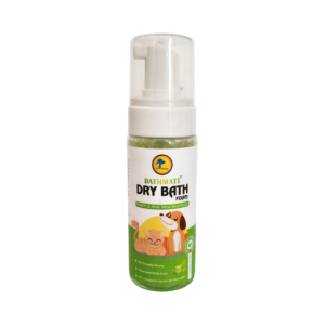 Petheeds Neem Aloe Vera DryBath Foam Shampoo for Dog and Cat 150 ML