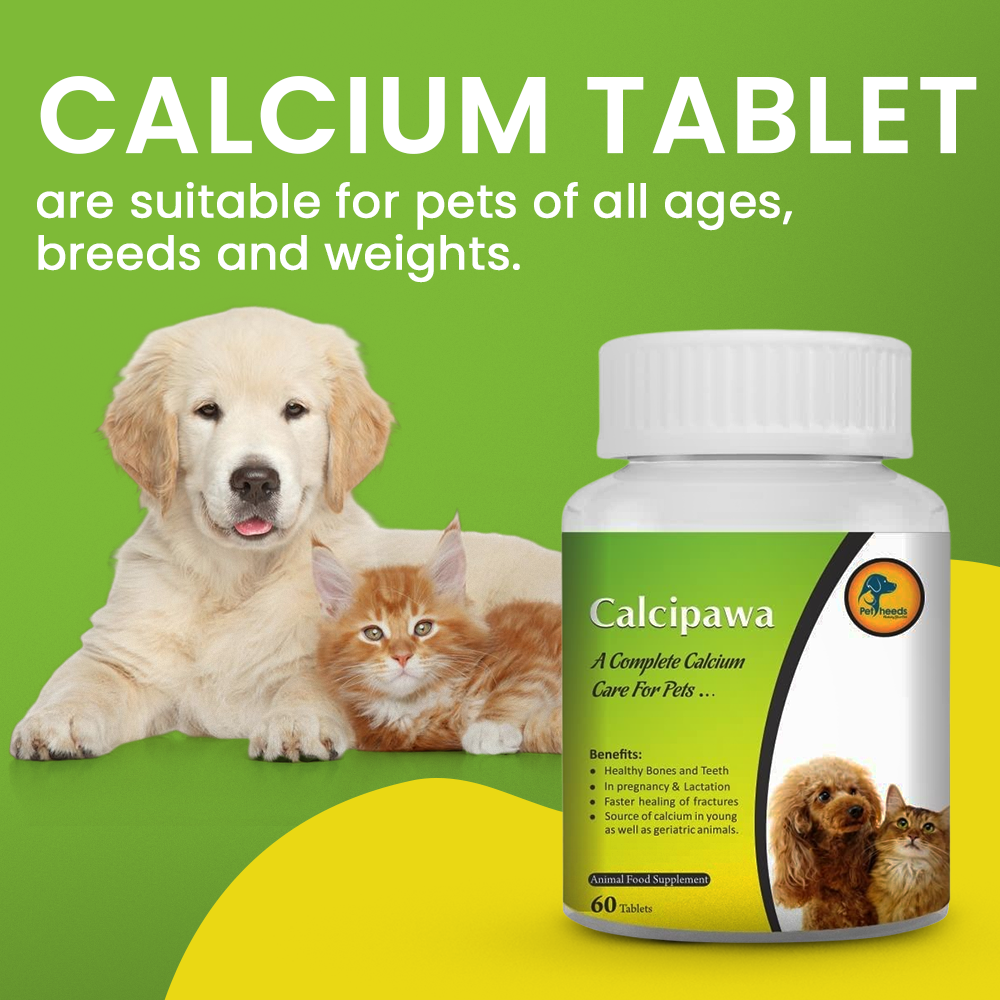 Calcipawa Calcium Tablet for Dog and Cats | Pack of 60 tablet - Image 5