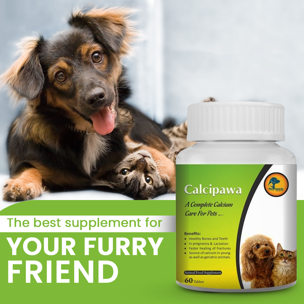 Calcipawa Calcium Tablet for Dog and Cats | Pack of 60 tablet - Image 6