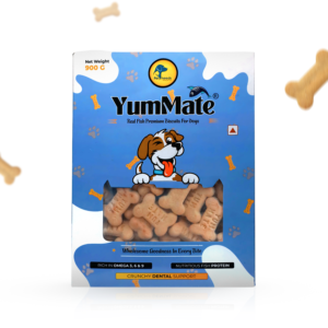 YUMMATE FISH Flavor Premium Dog Biscuit | 900 GM
