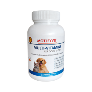Petheeds Motleyvit Multivitamin Tablets for Overall care of your Pet | 60 Tablets